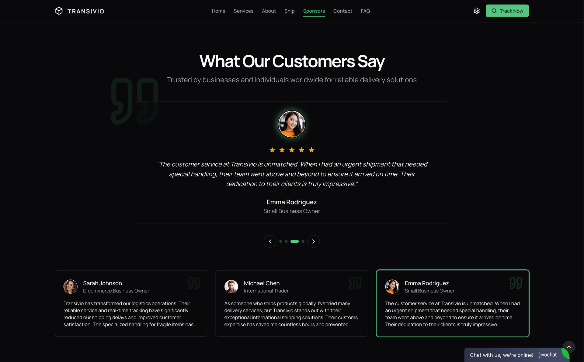 Customer Testimonials